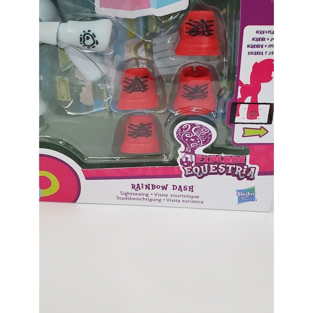 Hasbro My Little Pony Explore Equestria Rainbow Dash Poseable Figure B5680 New - Picture 3 of 10